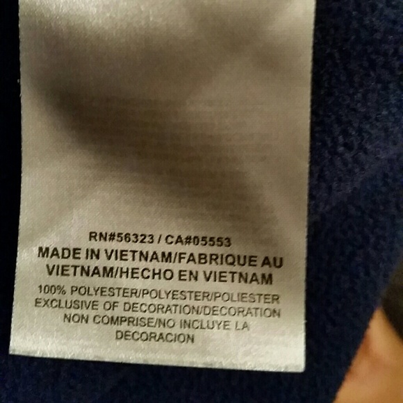 Nike Dri-Fit performance 1/4 zip fleece - Picture 6 of 6